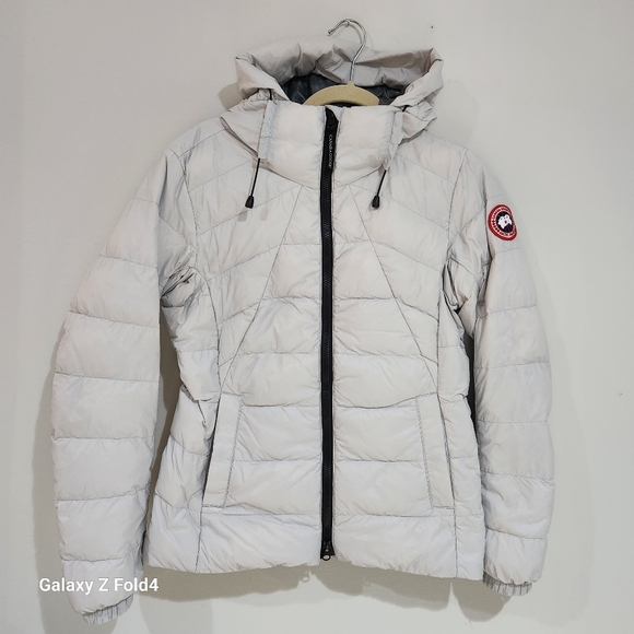 Canada Goose Packable Abbott Hoody Womens Medium Silverbirch Color - Picture 6 of 16